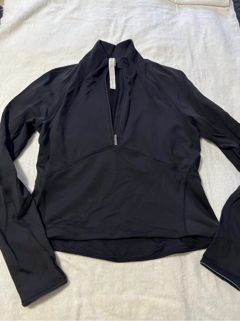 Lululemon Define Cropped Quarter Zip